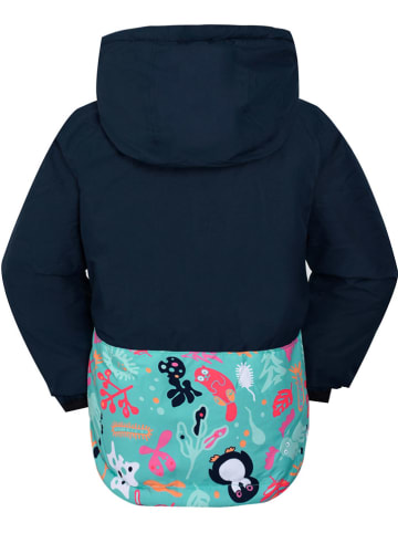 Peek U Funktions-Winterjacke "Livia" in Dunkelblau/ Hellblau