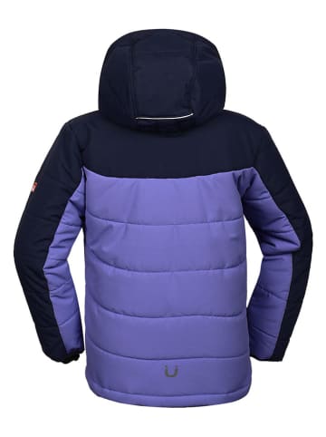 Peek U Winterjacke in Lila/ Dunkelblau