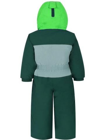 Peek U Winter-Overall "Heath" in Grün/ Grau