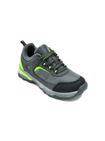 Peek U Sneakers "Kicks" grijs/groen