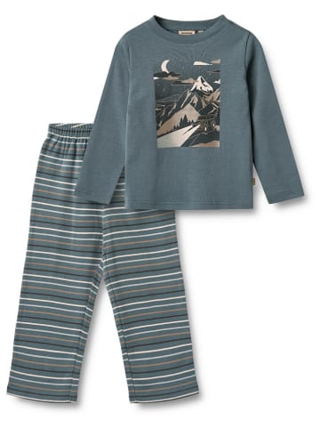Wheat Pyjama "Matheo" in Blau