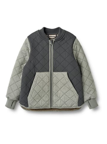 Wheat Thermojacke "Wulf" in Anthrazit/ Grün