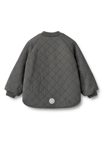 Wheat Omkeerbare thermojas "Lake" antraciet/beige