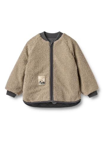 Wheat Wende-Thermojacke "Lake" in Anthrazit/ Beige