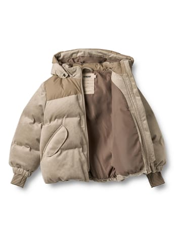 Wheat Doorgestikte jas "Mads" beige