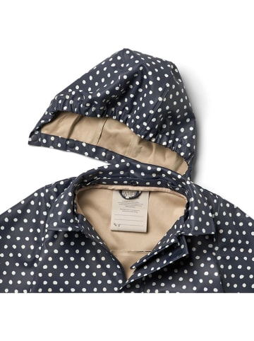 Wheat Regenjacke "Finley" in Schwarz/ Creme