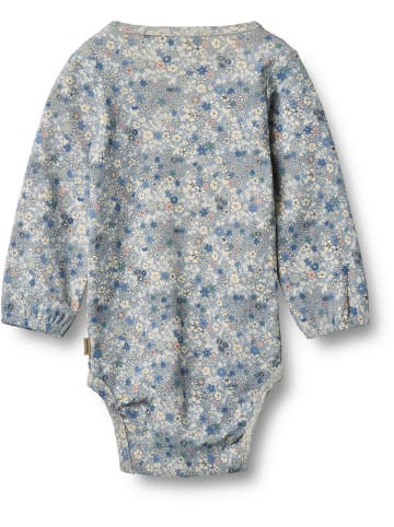 Wheat Romper "Elmine" crème/lichtblauw