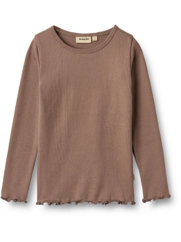 Wheat Longsleeve "Ida" in Braun