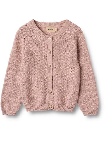 Wheat Cardigan "Magnella" in Rosa