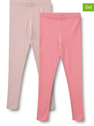 Wheat 2-delige set: leggings "Maddy" lichtroze/roze