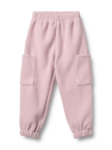 Wheat Fleece broek "Suun" lichtroze
