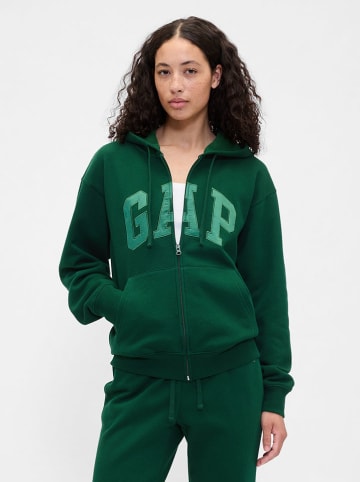 GAP Sweatjacke in Grün