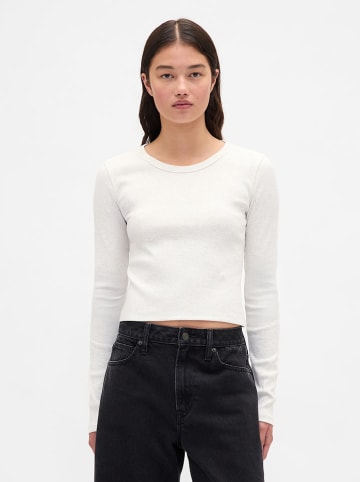 GAP Longsleeve in Weiß