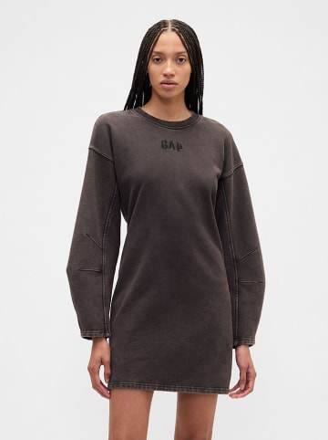 GAP Sweatkleid in Braun
