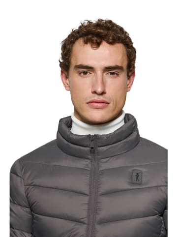 Polo Club Doorgestikte jas donkergrijs