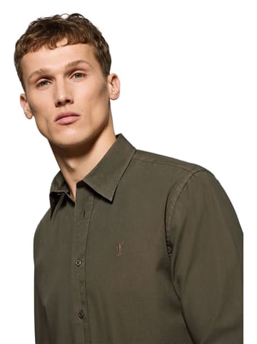 Polo Club Hemd - Regular fit - in Khaki