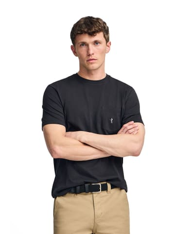 Polo Club Shirt in Schwarz