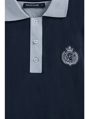 Polo Club Poloshirt donkerblauw/lichtblauw
