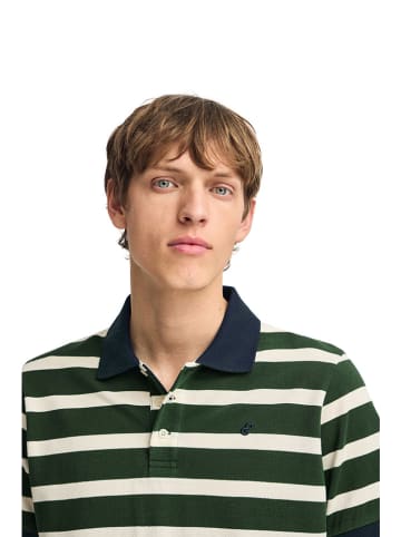 Polo Club Poloshirt donkerblauw/crème