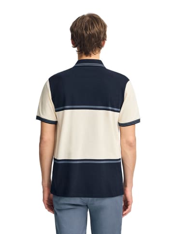 Polo Club Poloshirt in Dunkelblau/ Creme