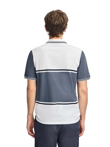 Polo Club Poloshirt in Blau/ Weiß