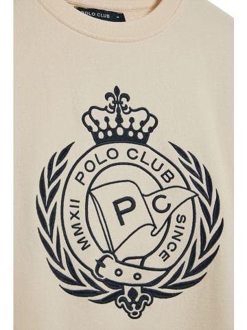 Polo Club Bluza w kolorze beżowym