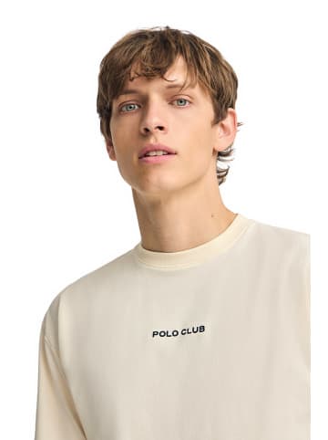 Polo Club Shirt in Creme