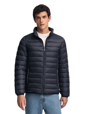 Polo Club Doorgestikte jas donkerblauw