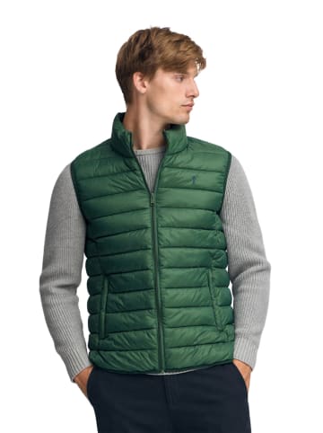 Polo Club Doorgestikte bodywarmer groen