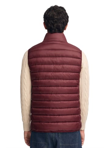 Polo Club Doorgestikte bodywarmer bordeaux