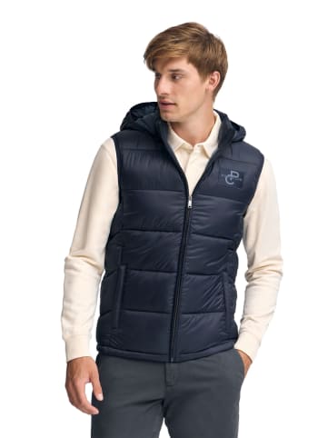 Polo Club Doorgestikte bodywarmer donkerblauw