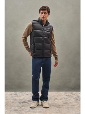 Polo Club Steppweste in Schwarz