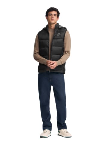 Polo Club Doorgestikte bodywarmer zwart