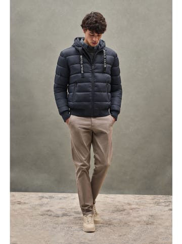 Polo Club Kurtka pikowana w kolorze granatowym