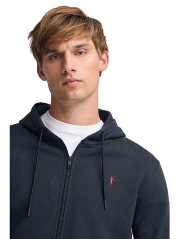 Polo Club Sweatjacke in Dunkelblau