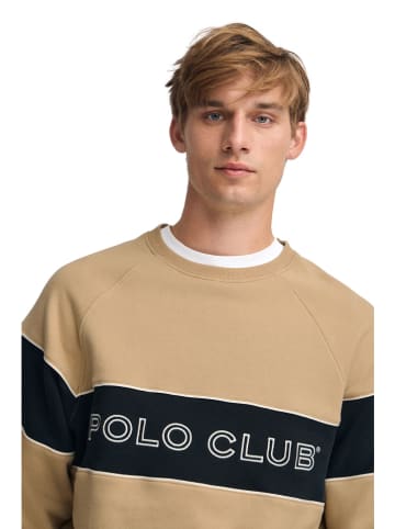 Polo Club Sweatshirt lichtbruin
