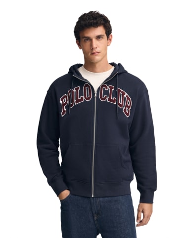 Polo Club Sweatjacke in Dunkelblau