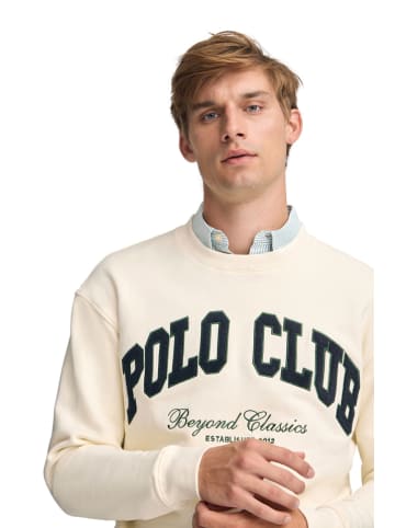 Polo Club Sweatshirt crème