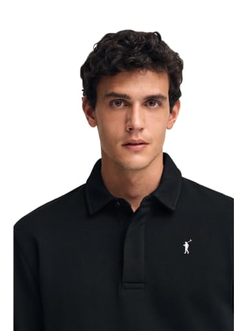 Polo Club Poloshirt in Schwarz