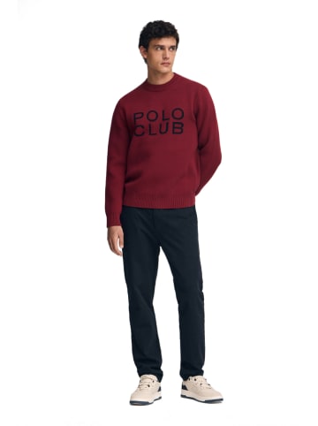 Polo Club Sweter w kolorze bordowym