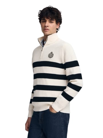 Polo Club Pullover in Schwarz/ Creme