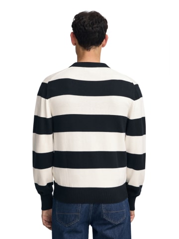 Polo Club Pullover in Dunkelblau/ Creme