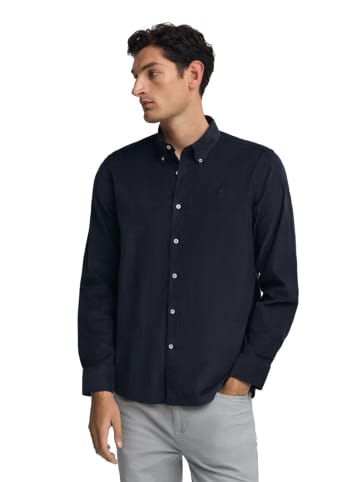 Polo Club Cordhemd - Regular fit - in Dunkelblau