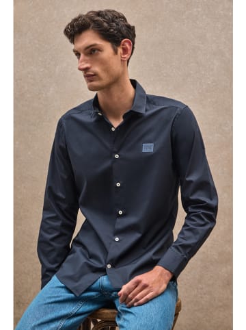 Polo Club Blouse - slim fit - donkerblauw