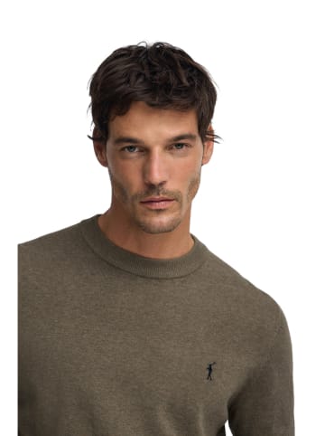 Polo Club Sweter w kolorze szarobrązowym