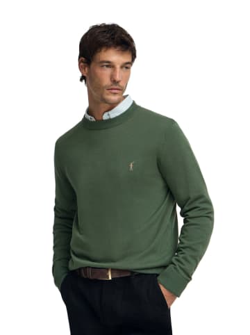 Polo Club Sweter w kolorze zielonym
