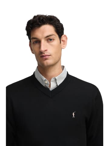 Polo Club Pullover in Schwarz