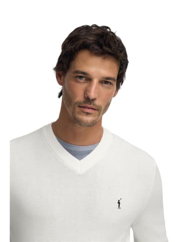 Polo Club Pullover in Weiß