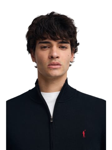 Polo Club Cardigan in Dunkelblau