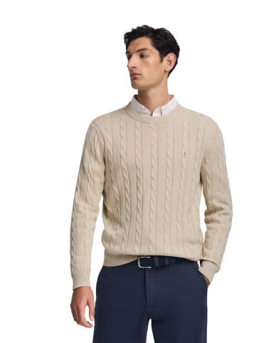 Polo Club Sweter w kolorze beżowym